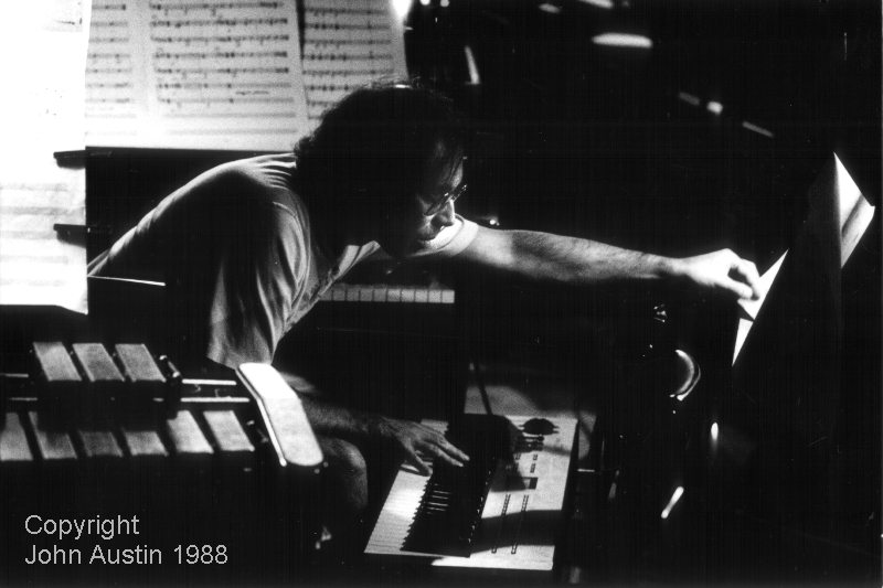 Roger Smally, composer 1988 - © John Austin